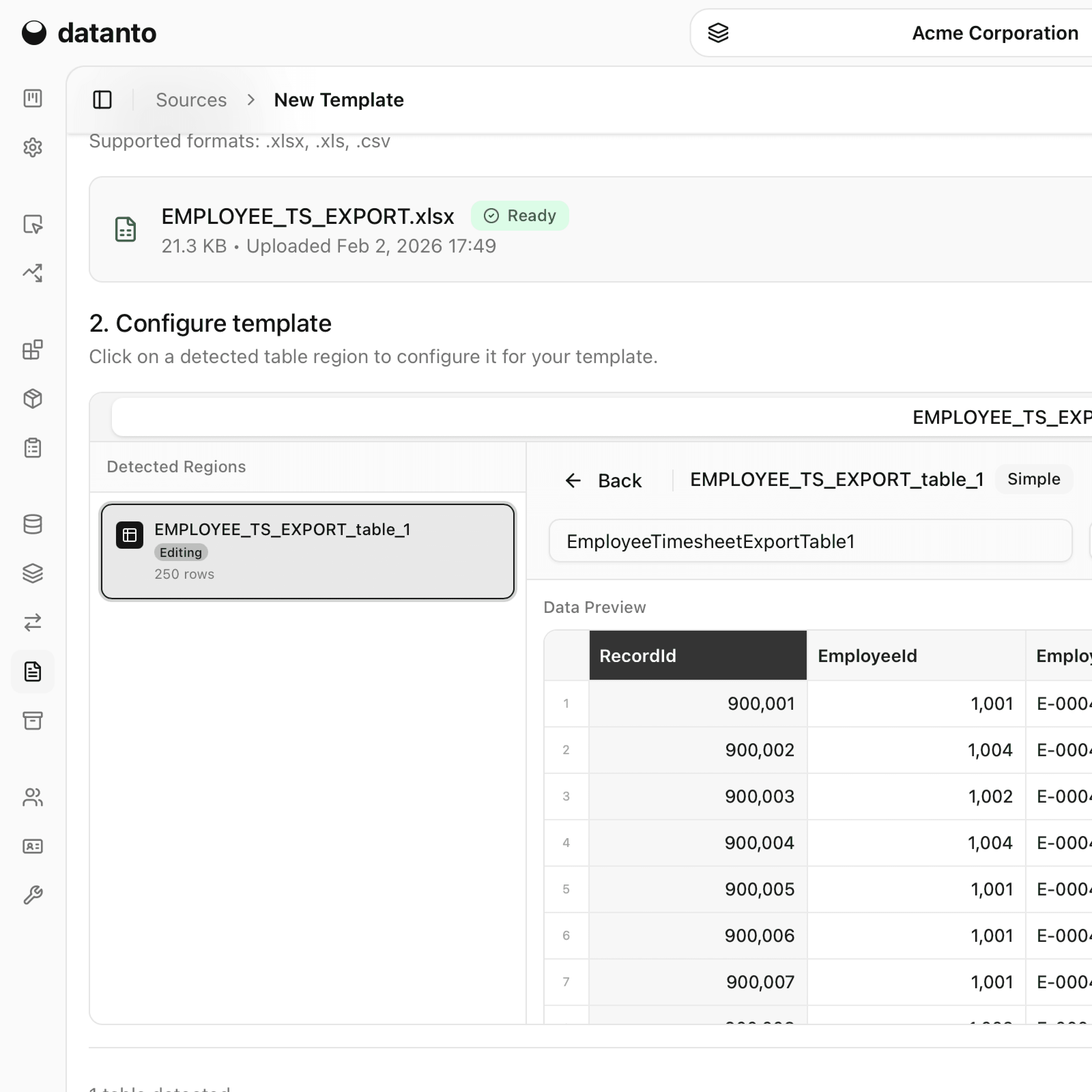 Smart ETL pipeline interface